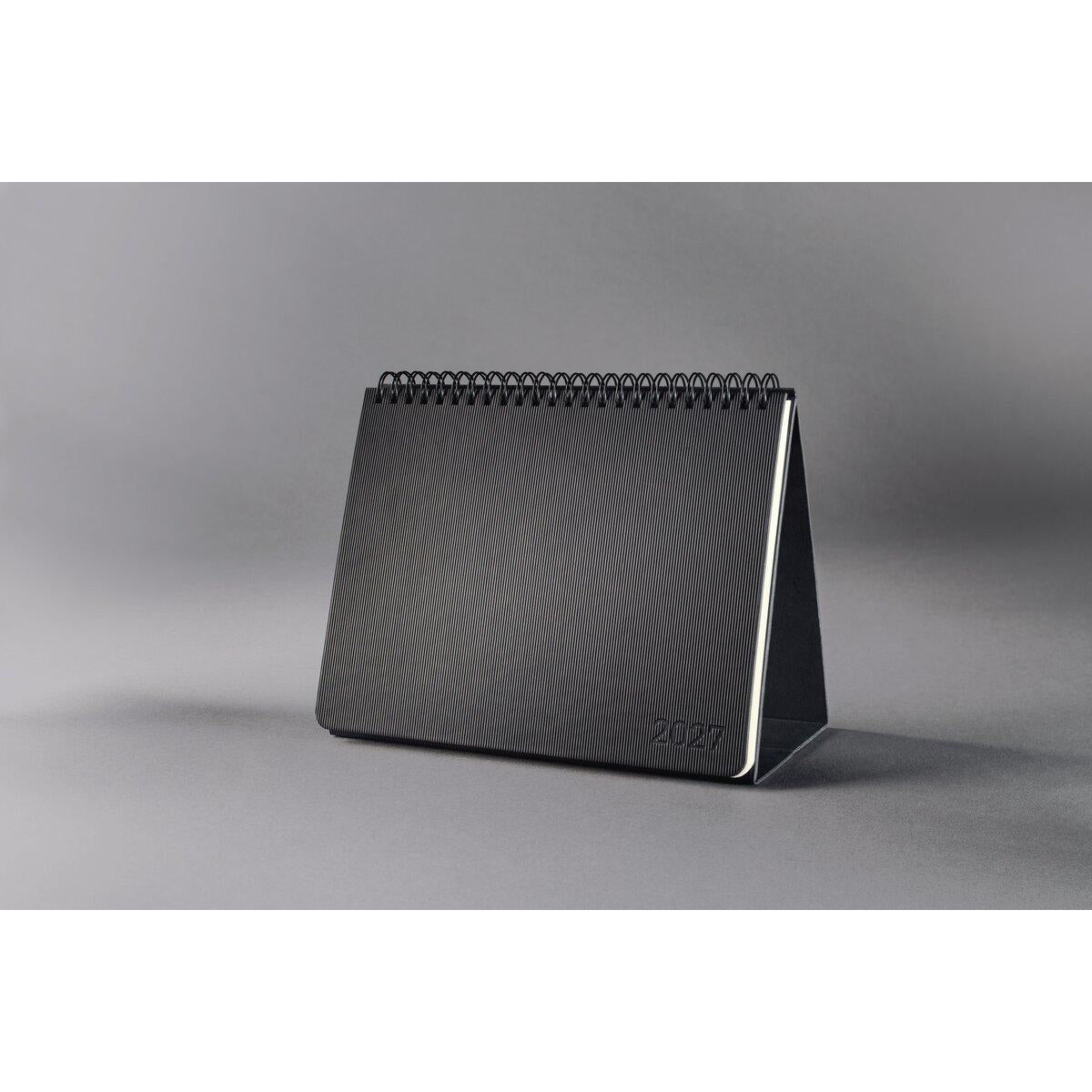 Sigel Desktop Planner CONCEPTUM 2027, hardcover, 213 x 220 x 18mm, approx. A5, landscape, Black