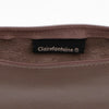 Clairefontaine Leather Round Pencil Case, Taupe
