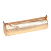 Clairefontaine Leather Round Pencil Case, Gold