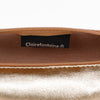 Clairefontaine Leather Round Pencil Case, Gold