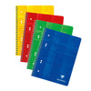 Clairefontaine Spiral Notebook A5+, Lined, 90gsm, 160/pages, Assorted Colors