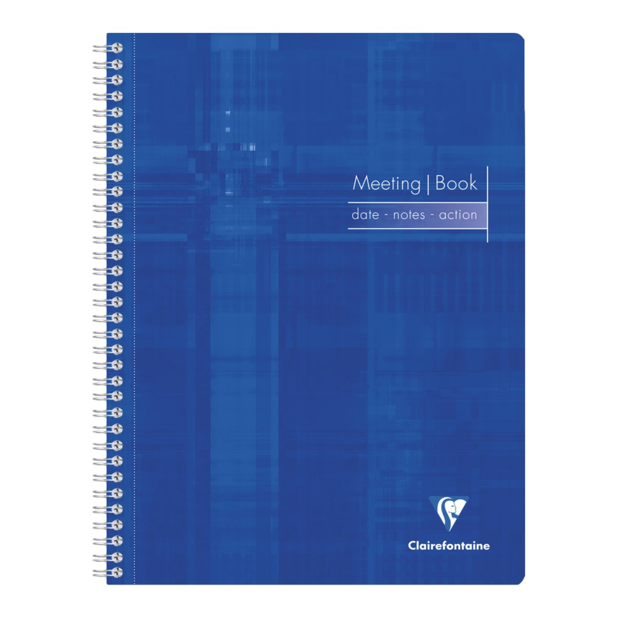 Clairefontaine Spiral Meeting Notebook A4+, 90gsm, 160/pages, Assorted Colors