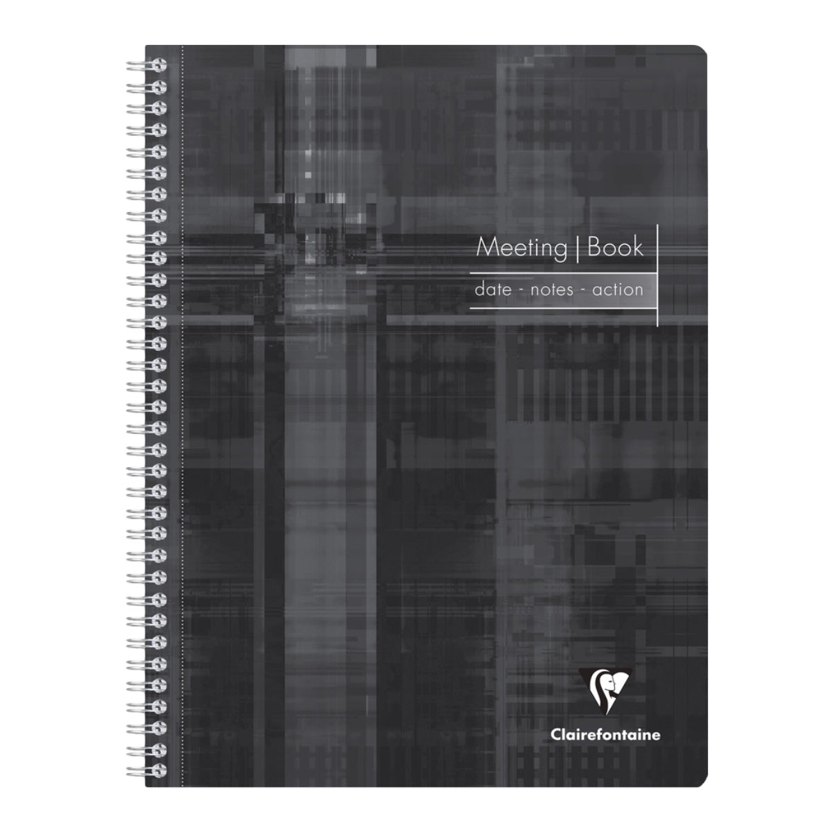 Clairefontaine Spiral Meeting Notebook A4+, 90gsm, 160/pages, Assorted Colors