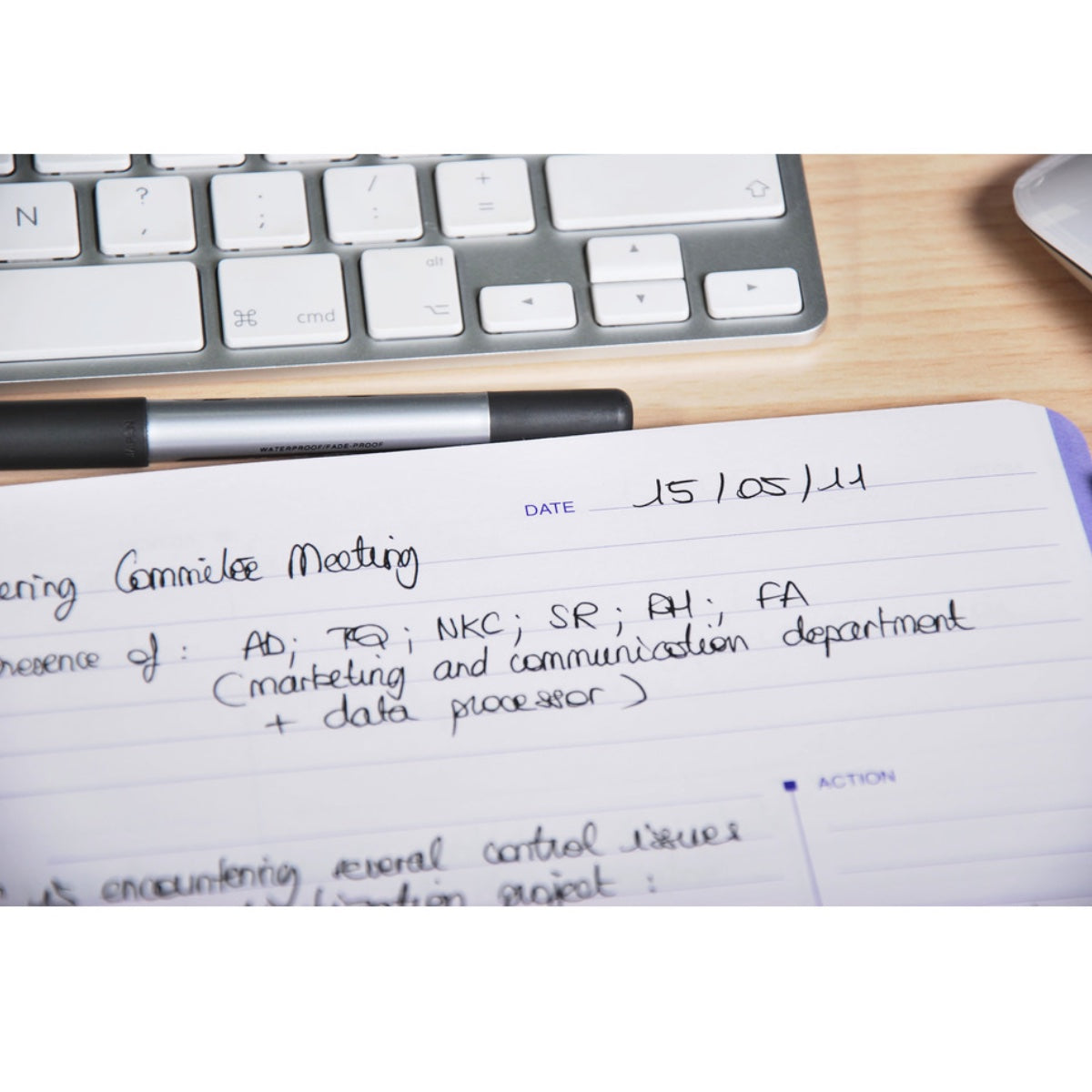 Clairefontaine Spiral Meeting Notebook A4+, 90gsm, 160/pages, Assorted Colors