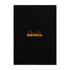 RHODIA Notepad, Graph Ruled, 80gsm, 80/pages, Black, Assorted Sizes