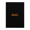 RHODIA Notepad, Graph Ruled, 80gsm, 80/pages, Black, Assorted Sizes