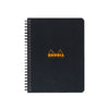 RHODIA Spiral Notebook A5+, Lined, 80gsm, 160/pages, Assorted Colors