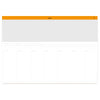 RHODIA Undated Weekly Paper Desk Pad Planner, 594 x 420mm, 30sheets/pad