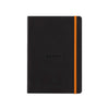 RHODIA Perpetual undated Diary A5, Soft PU Cover, 1Week/1Page, Black