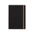 RHODIA Perpetual undated Diary A5, Soft PU Cover, 1Week/1Page, Black