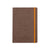RHODIA Perpetual undated Diary A5, Soft PU Cover, 1Week/1Page, Brown