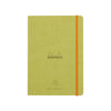 RHODIA Perpetual undated Diary A5, Soft PU Cover, 1Week/1Page, Light Green