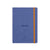 RHODIA Perpetual undated Diary A5, Soft PU Cover, 1Week/1Page, Blue