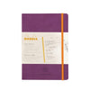 RHODIA Perpetual undated Diary A5, Soft PU Cover, 1Week/1Page, Violet