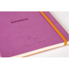 RHODIA Perpetual undated Diary A5, Soft PU Cover, 1Week/1Page, Purple