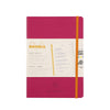 RHODIA Perpetual undated Diary A5, Soft PU Cover, 1Week/1Page, Pink