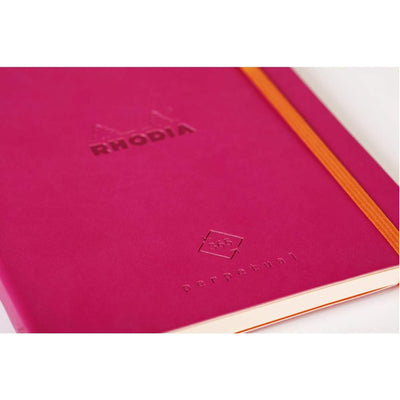 RHODIA Perpetual undated Diary A5, Soft PU Cover, 1Week/1Page, Pink