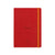 RHODIA Perpetual undated Diary A5, Soft PU Cover, 1Week/1Page, Red