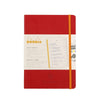 RHODIA Perpetual undated Diary A5, Soft PU Cover, 1Week/1Page, Red