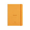 RHODIA Perpetual undated Diary A5, Soft PU Cover, 1Week/1Page, Orange