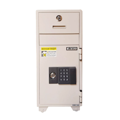 Eiko PS20E Fire Resistant Deposit Safe, Digital & Key Lock, Light Grey