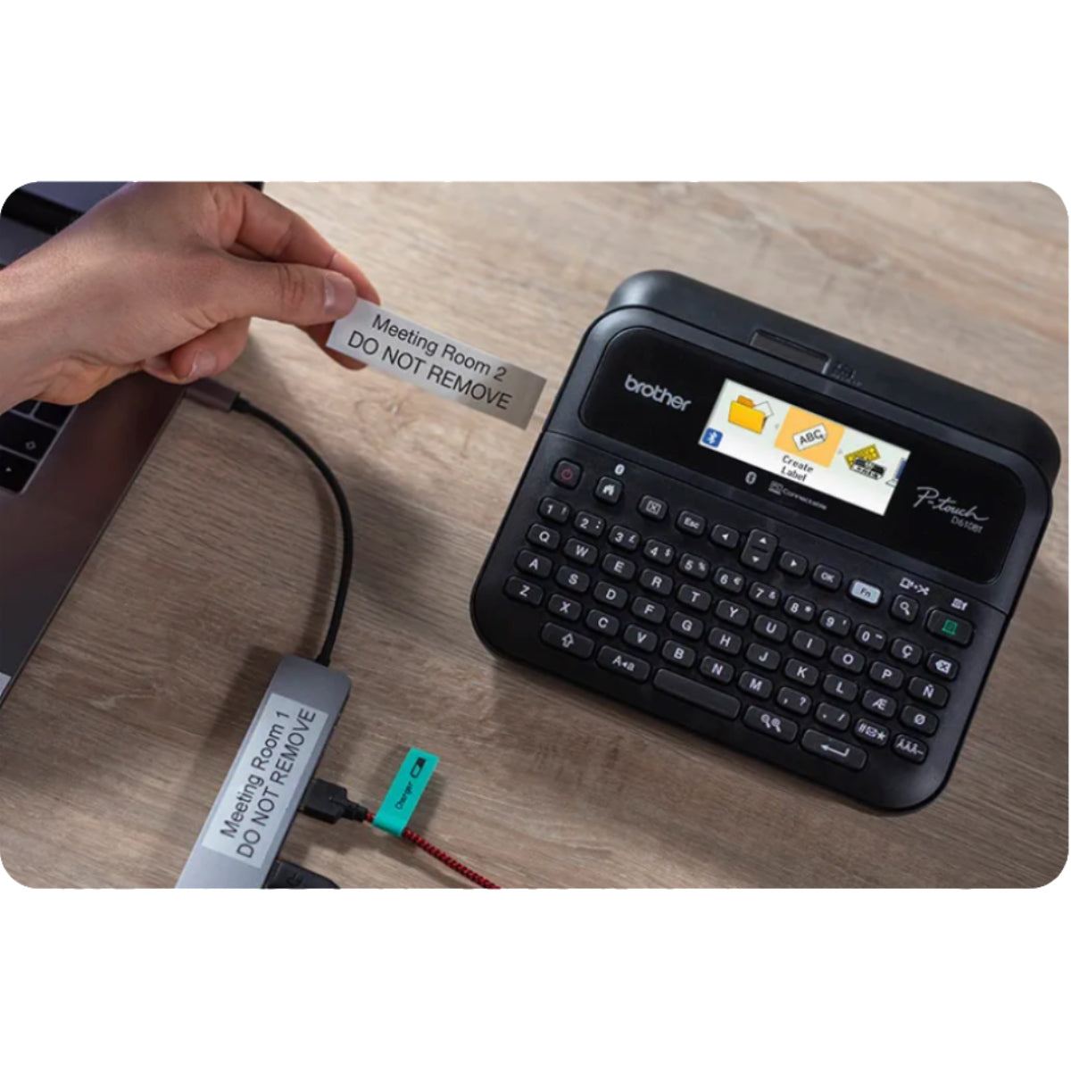 Brother P-touch PT-D610BT Labeling Machine - Office Supplies | Duba ...