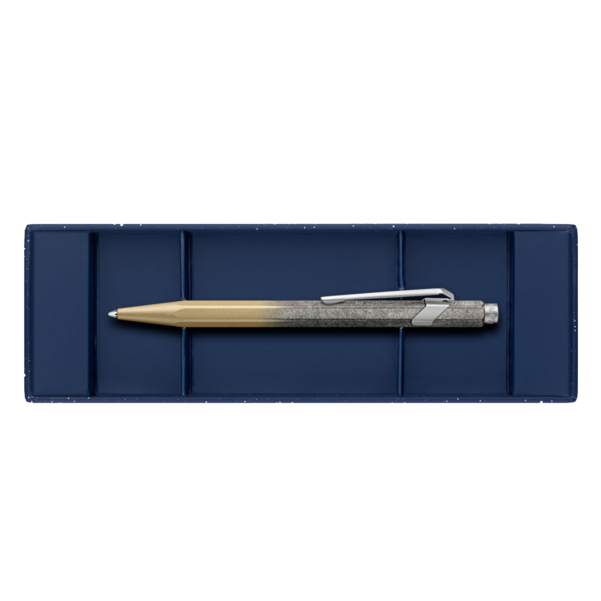 CARAN d'ACHE 849 Ballpoint Pen COSMIC BLUE, Gold - Special Edition
