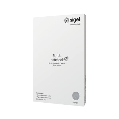 Sigel Notebook RE-UP A5, Softcover, Lined, Assorted Colors