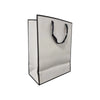 Paper Gift Bag, Elegant Cream/Black