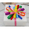 Ribbons Satin Ribbon thin, 10mm x 22.8 meter, Assorted Colours