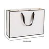 Paper Gift Bag, Elegant Cream/Black