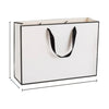 Paper Gift Bag, Elegant Cream/Black