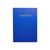 Super Deal Ruled Manuscript/Register Book A5, 148x210 mm, 96 sheets, Blue