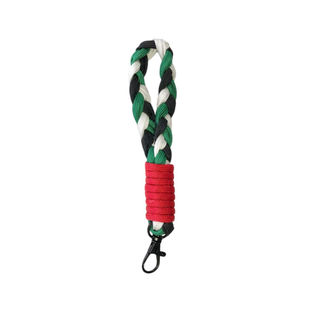 Keychain in UAE National Colors - Handmade in the UAE