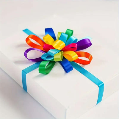 Double Sided Satin Ribbon, 9mm x 4.57m, Assorted Colors