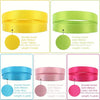 Double Sided Satin Ribbon, 9mm x 4.57m, Assorted Colors