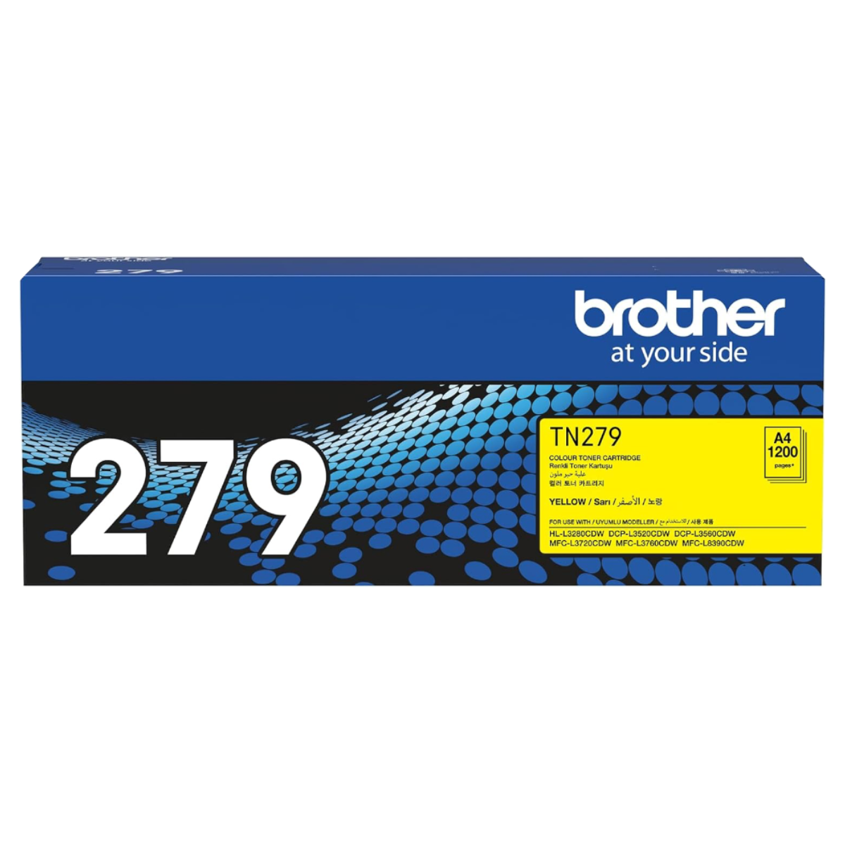 Brother TN-279Y Yellow Toner Cartridge