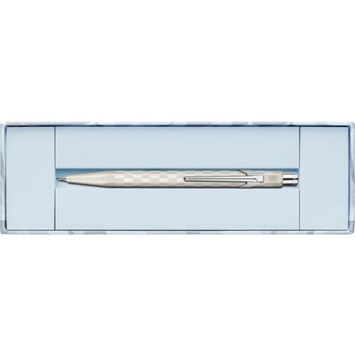 CARAN d'ACHE 849 Ballpoint ALPINE FROST with Box, White - Special Edition
