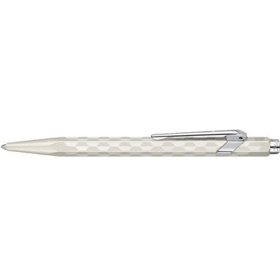 CARAN d'ACHE 849 Ballpoint ALPINE FROST with Box, White - Special Edition