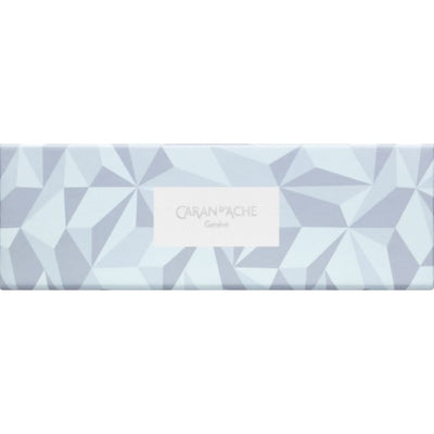 CARAN d'ACHE 849 Ballpoint ALPINE FROST with Box, White - Special Edition