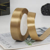 Satin Ribbon Gold, Assorted