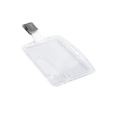 Durable Card Holder ENCLOSED with Clip Mono