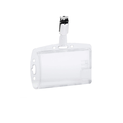 Durable Card Holder ENCLOSED with Clip Duo