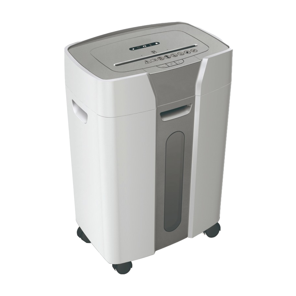 New United ST-15S Strip-Cut Shredder, WhiteGrey / Silver