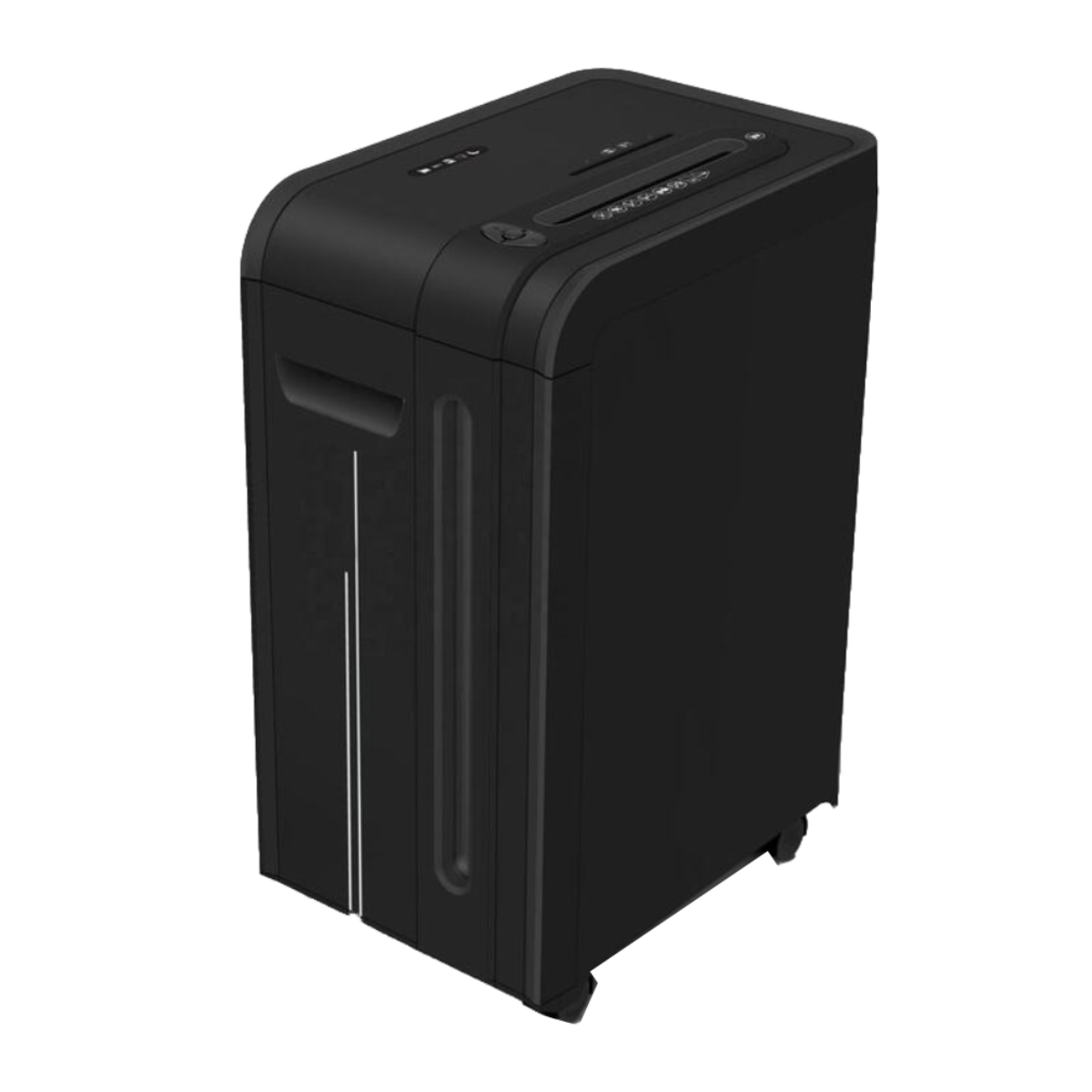 New United ET-25S Strip-Cut Shredder, Black