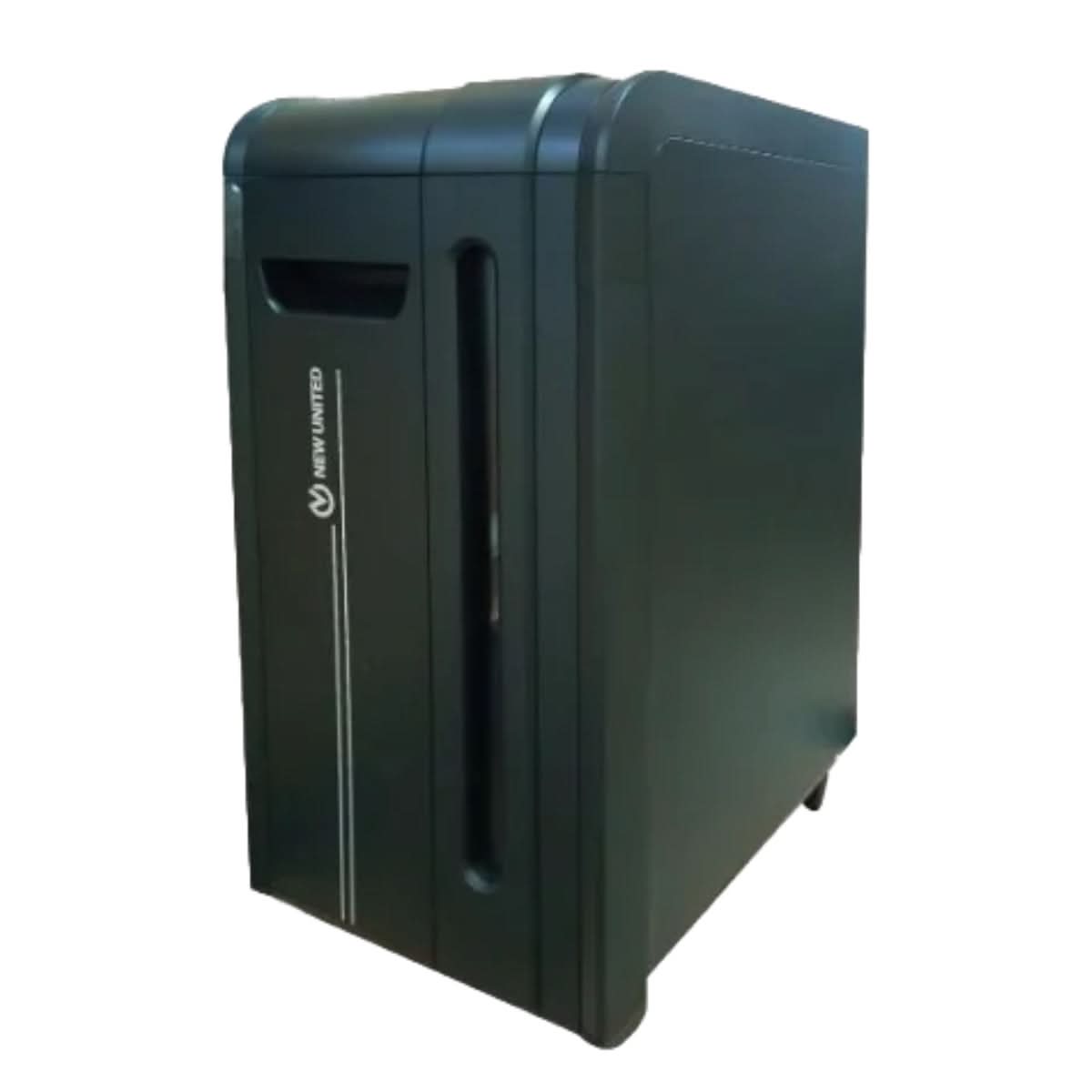 New United ET-20C Cross-Cut Shredder, Black