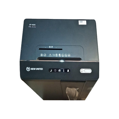New United ET-40S Strip-Cut Shredder, Black