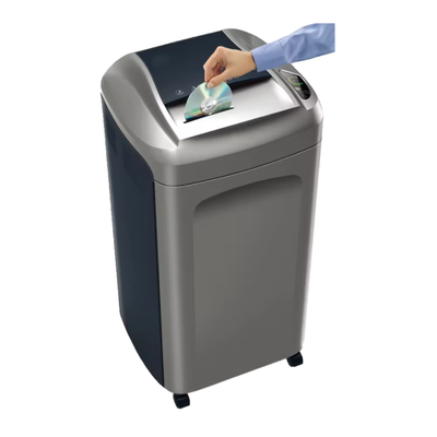 New United DT-200S Strip-Cut Shredder, Black/Silver