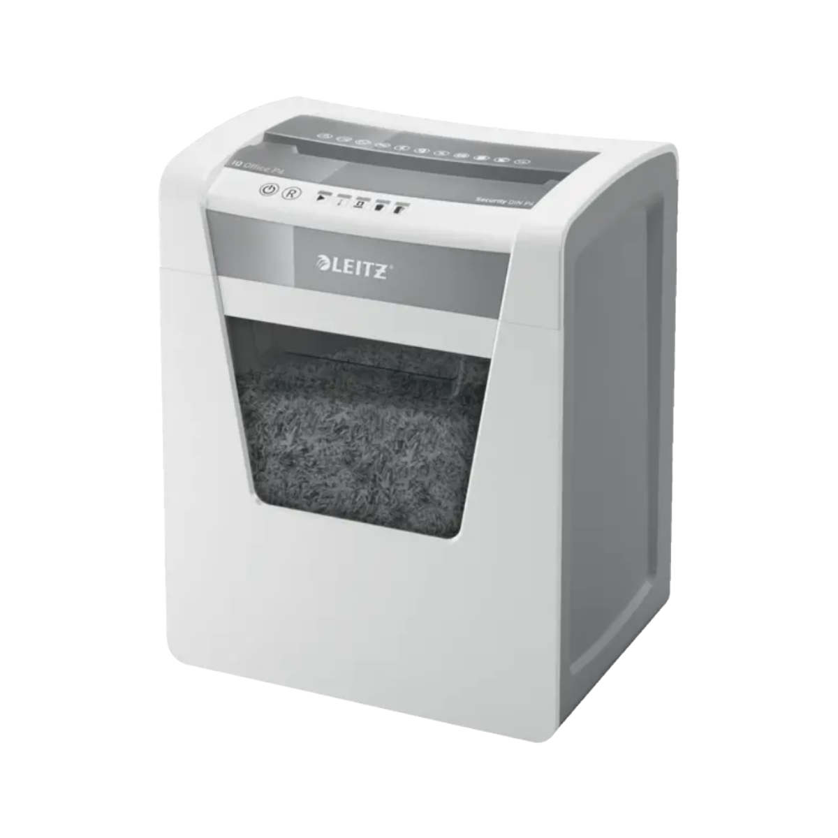 Leitz IQ Office Cross Cut Shredder, White