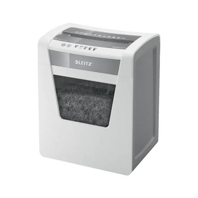 Leitz IQ Office Cross Cut Shredder, White